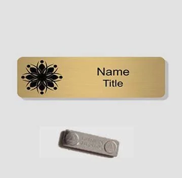 بادجات موظفين ستيل مطبوع