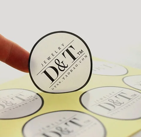 ستيكر ورق دائري