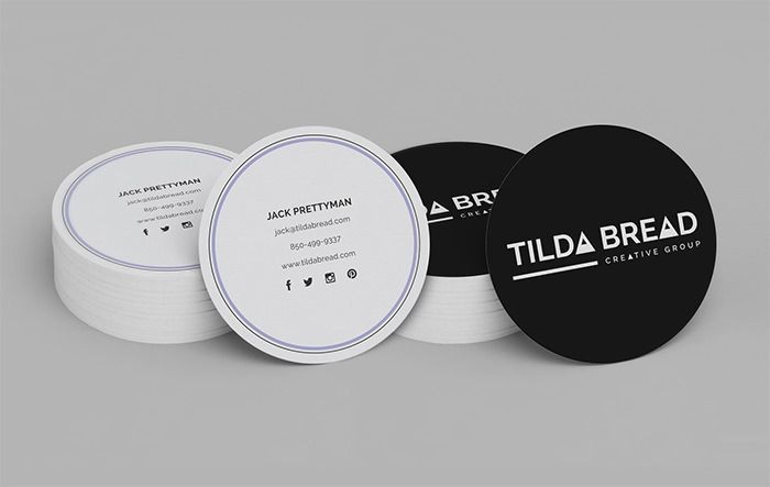 كروت بزاوية دائرية