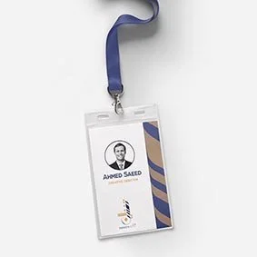 بطاقات تعريفية للموظفين